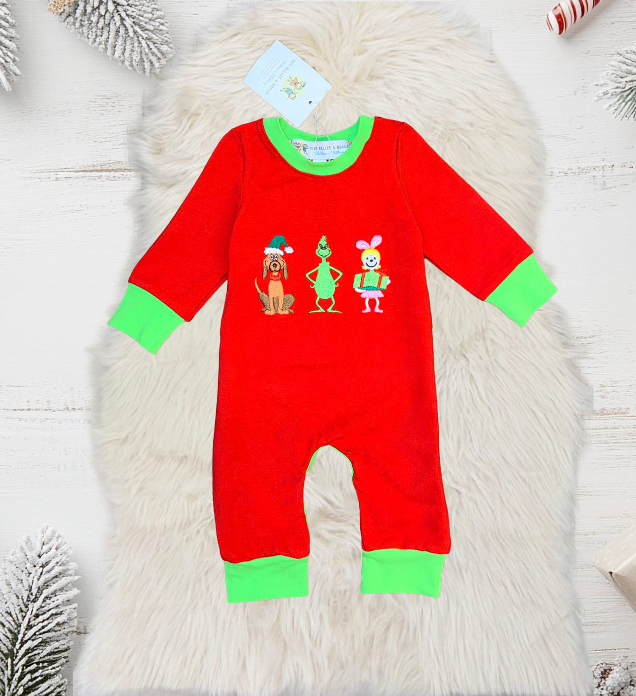 Green Character & Friends Boy Romper