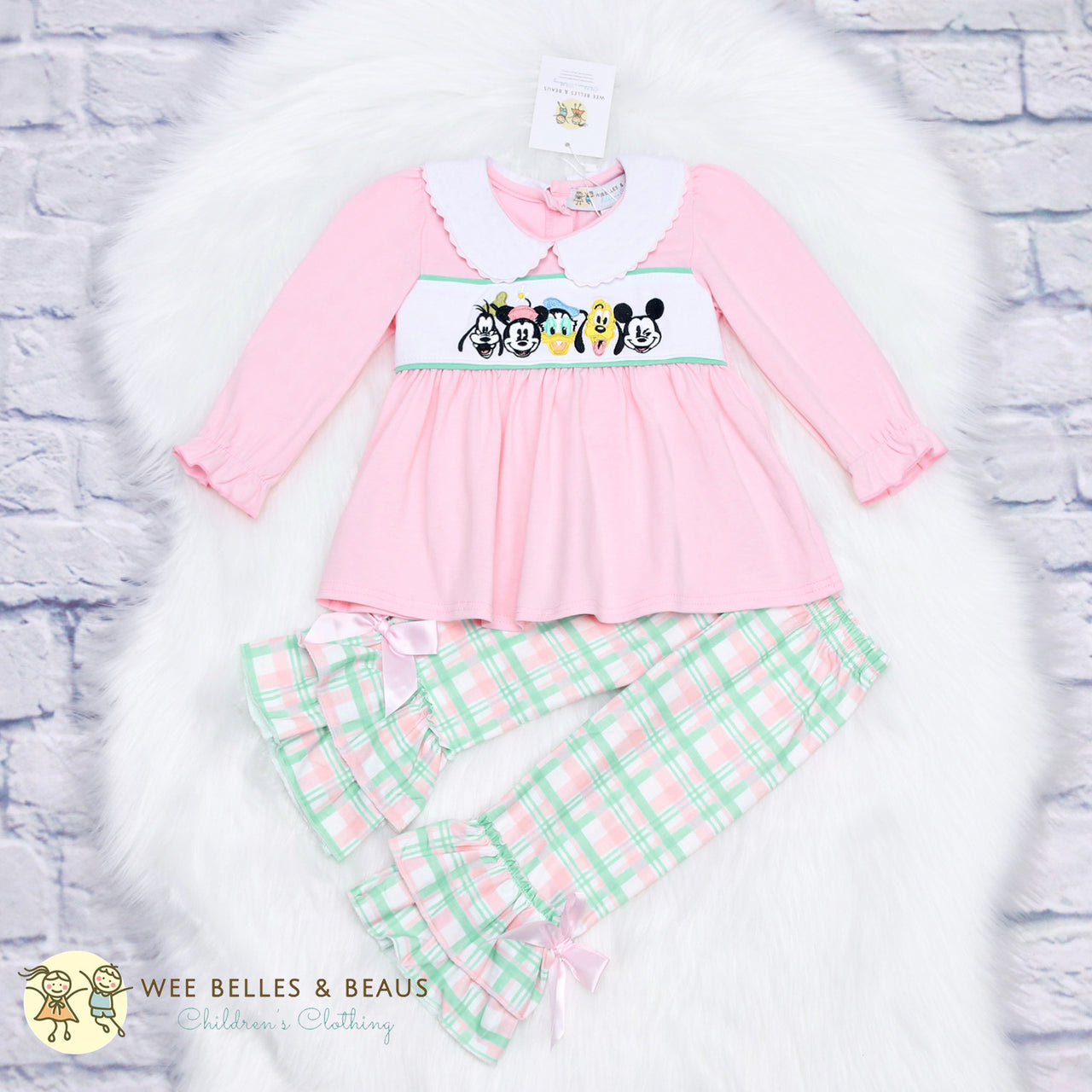 Donald & Friends Girl Ruffle Set