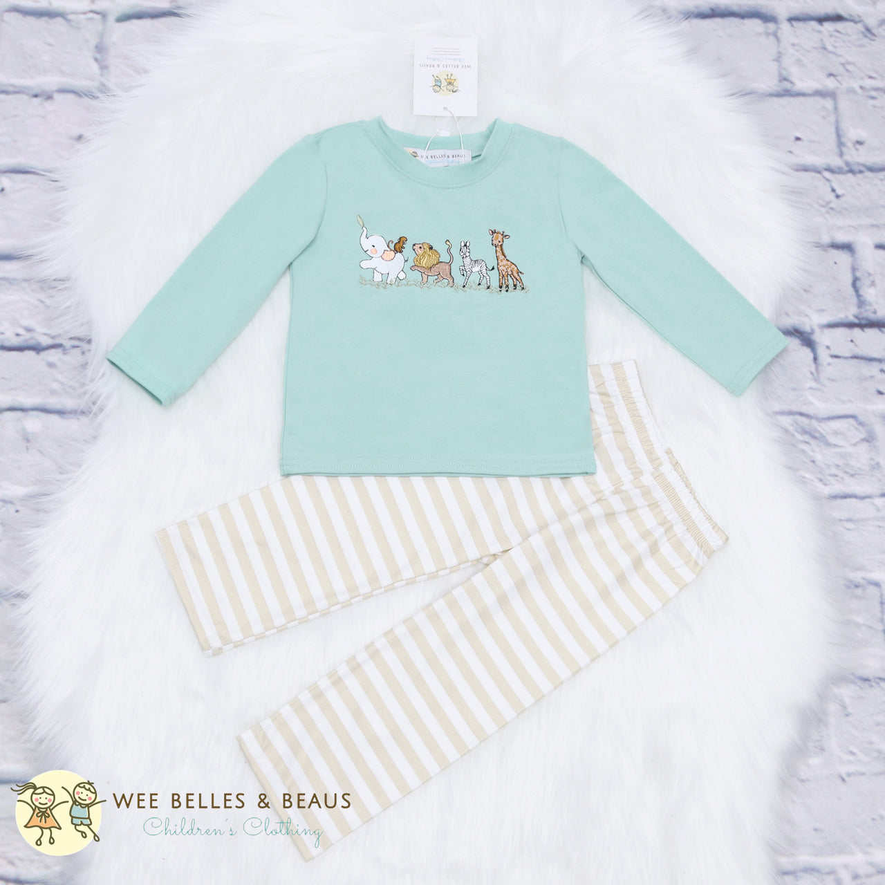 Safari Animals Pant Set