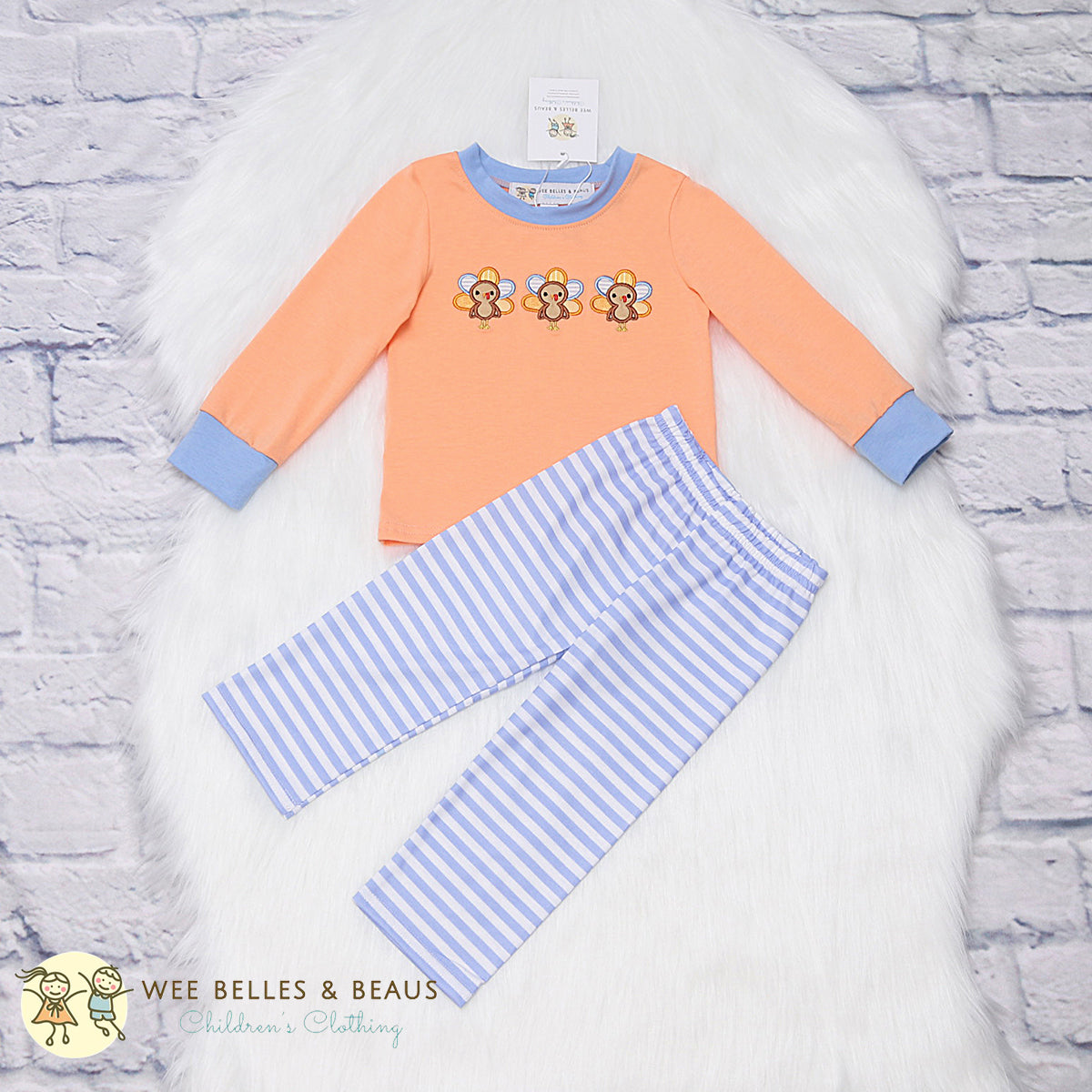 GOBBLE GOBBLE BOY PANT SET