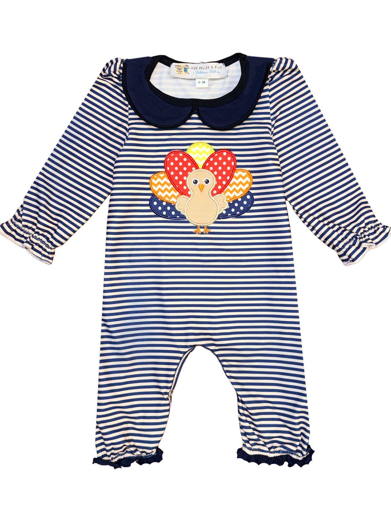 Fun Turkey Girl Romper