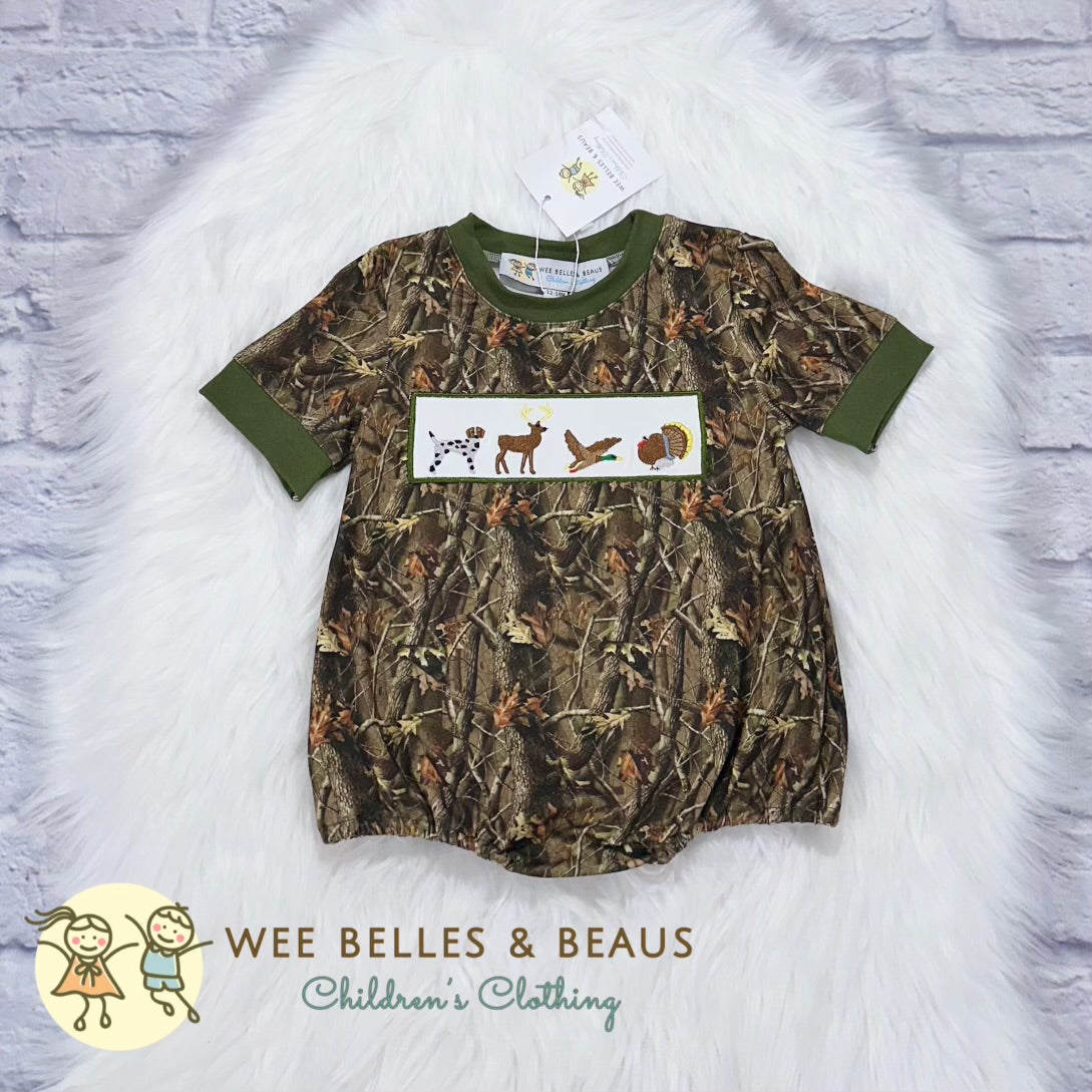 All Things Hunting Camo  Boy Bubble