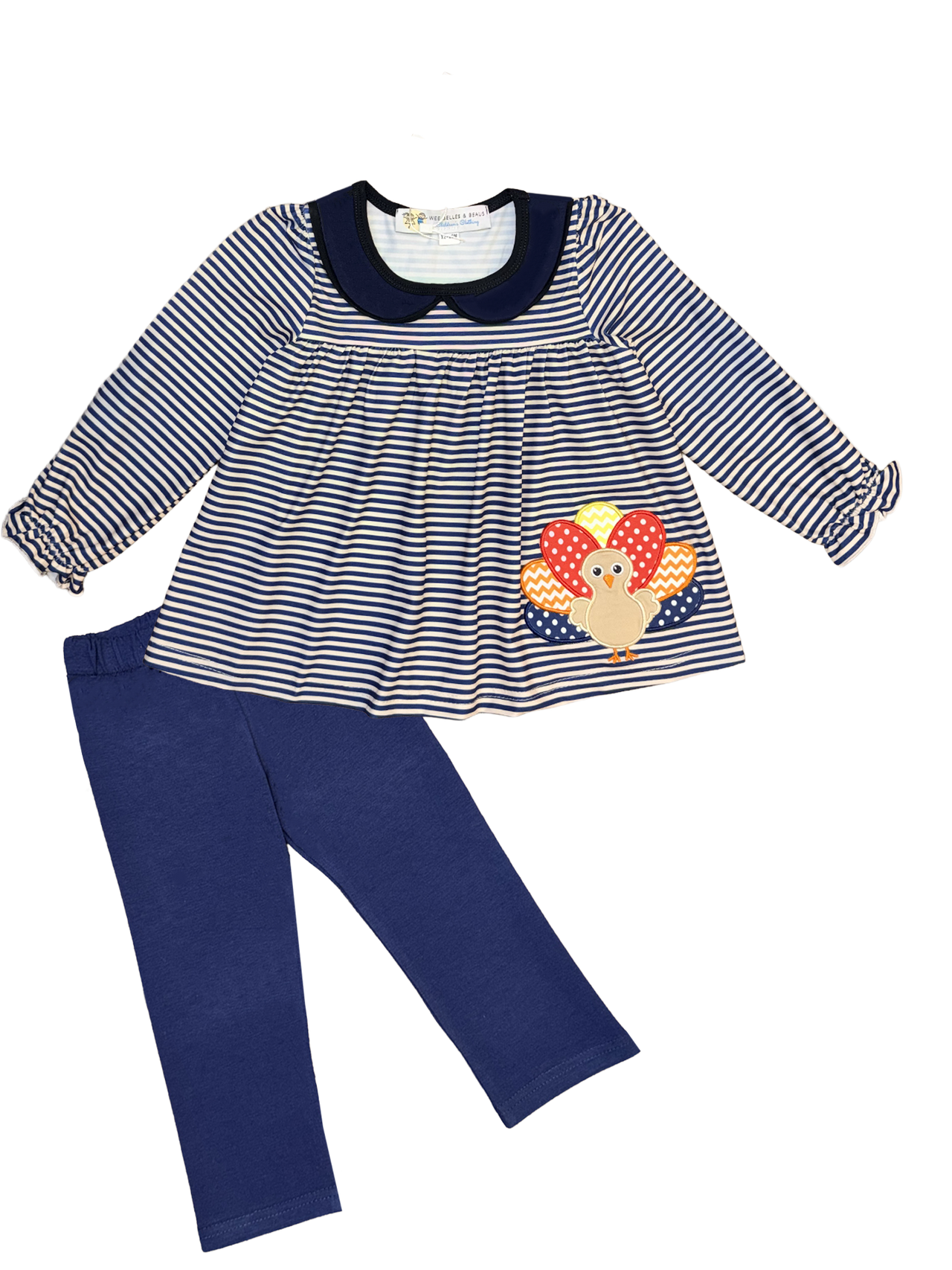 Fun Turkey Girl Pant Set